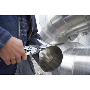 Produktbild für Blechschere Bessey Erdi D16, für Rechtsschnitte
