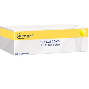 Produktbild für Toner Böttcher-AG für Lexmark C2320Y0 Prebate