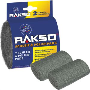 Produktbild für Stahlwolle RAKSO 020210, Pads, fein 00