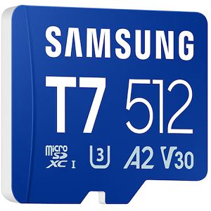 Produktbild für Micro-SD-Karte Samsung T7 MB-MB512T/WW, 512GB