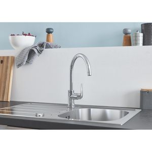 Produktbild für Spülbecken GROHE K200 31552SD1, Einzelbecken, Edelstahl
