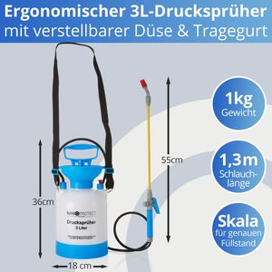 Produktbild für Drucksprüher Nanoprotect NDS-3, 3 Liter