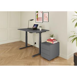 Produktbild für Schreibtisch Böttcher-AG Base Lite, graphit / graphit