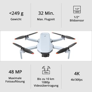 Produktbild für Drohne Potensic Atom 2, mit Controller &amp; Akku