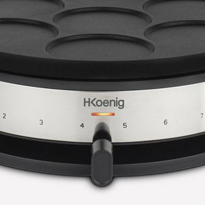 Produktbild für Crepes-Maker H.Koenig 2in1, KREP56, 1500 Watt