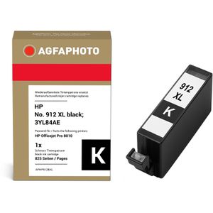 Produktbild für Tinte AgfaPhoto für HP 912XL, 3YL84AE, schwarz