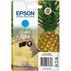 Epson 604 C13T10G440 Ananas, cyan, 2,4 ml, 130 Seiten Tinte