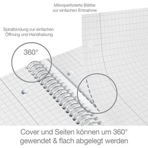 Produktbild für Collegeblock VON-Leitz 45740001, A4