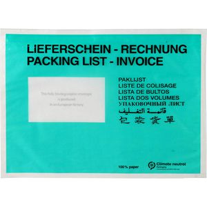 Produktbild für Lieferscheintaschen WIHEDÜ 440603, C5