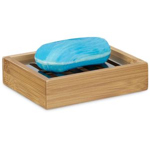 Seifenschale Relaxdays 10020228, braun