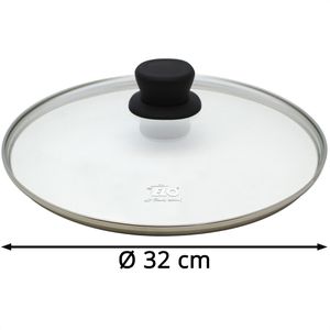 Produktbild für Topfdeckel ELO Juwel 35032, mit Edelstahlring