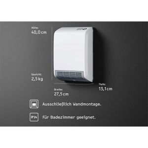 Produktbild für Heizlüfter STIEBEL-ELTRON 236653, CK 20 Trend LCD, 2000 Watt