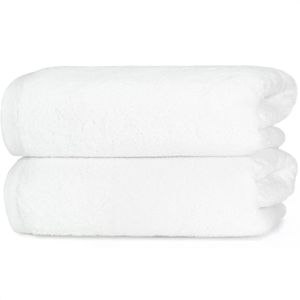 Handtuch Zollner Riva Set, weiß, 100 x 150 cm