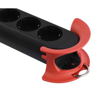 Produktbild für Steckdosenleiste Bachmann Hook Indoor, 5m Kabel