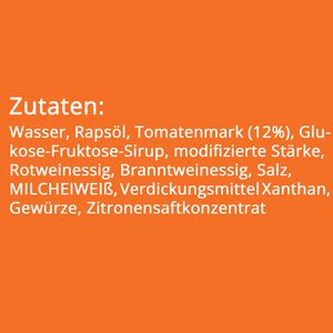 Produktbild für Cocktailsauce Kühne cremig-fruchtig, glutenfrei