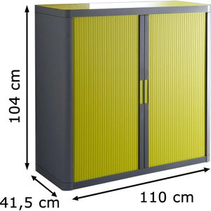 Produktbild für Rollladenschrank Paperflow aus Metall und Kunststoff