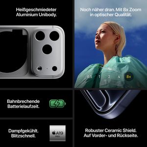 Produktbild für Smartphone Apple iPhone 17 Pro Max, 512GB