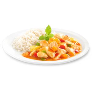 Produktbild für Fertiggericht Du-darfst Huhn süß-sauer