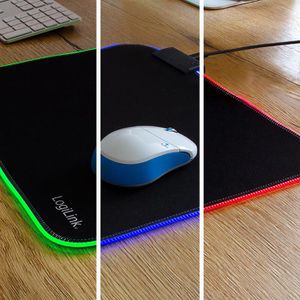 Produktbild für Mauspad LogiLink ID0183, schwarz