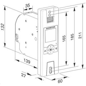 Produktbild für Gurtwickler Rademacher 1840-UW RolloTron Comfort