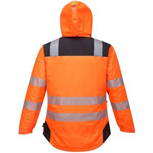 Produktbild für Arbeitsjacke Portwest PW3 Hi-Vis Regenjacke, T400
