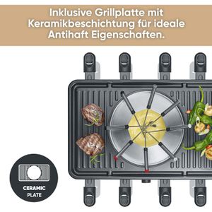 Produktbild für Raclette-Grill Severin RG2347, für 8 Personen