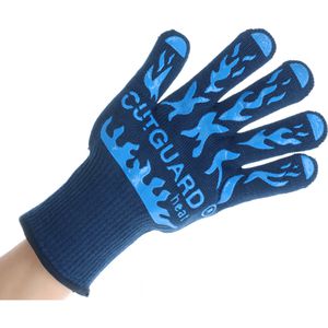 Grillhandschuh Franz-Mensch Cut Allfood Hot, Mischgewebe