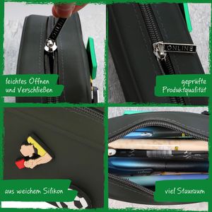 Produktbild für Federmäppchen Online Silikon Pins Soccer