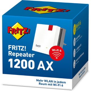 Produktbild für WLAN-Repeater AVM FRITZ!Repeater 1200 AX, 20002974