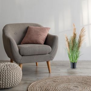 Produktbild für Kunstpflanze Creativ-green Natur-Schilfgras