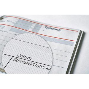 Produktbild für Quittungsblock Sigel SD122, fälschungssicher, inkl. MwSt.