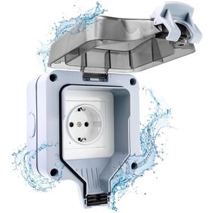 Steckdose Poppstar IP66, Aufputz