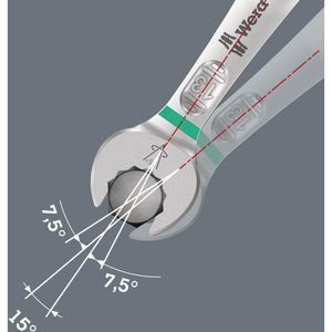 Produktbild für Maulschlüssel Wera 6003 Joker 11 Set 1, 05020231001