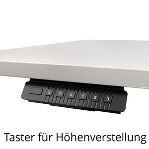 Produktbild für Schreibtisch Germania Bedano 9917-630, kaschmir / schwarz