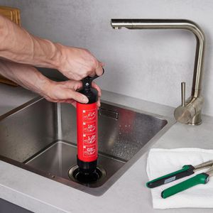 Produktbild für Abflusspumpe Relaxdays Abflussreiniger Pumpe