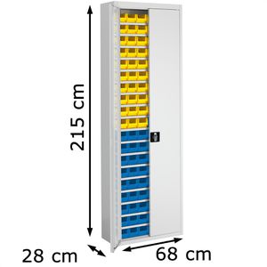 Produktbild für Magazinschrank Mauser MKST4/21A, grau
