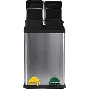 Produktbild für Mülleimer MSV 100561, silber