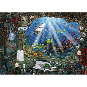 Produktbild für Puzzle Ravensburger 19953, Im U-Boot
