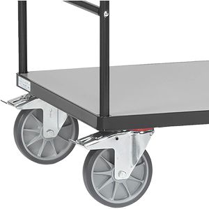 Produktbild für Transportwagen Fetra Schiebebügelwagen, 2501-7016 Grey Edition