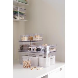 Produktbild für Aufbewahrungsbox Smartstore Compact Clear Slim, 1,3 L