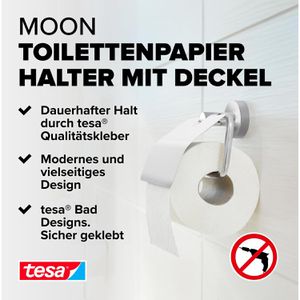 Produktbild für Toilettenpapierhalter Tesa Moon, verchromt