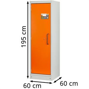 Produktbild für Gefahrstoffschrank CEMO PROline 6/20, 11911, mit 3 Fachböden