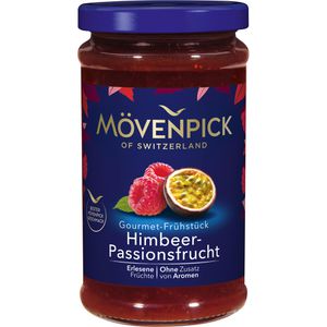 Fruchtaufstrich Mövenpick Gourmet-Frühstück, Himbeer-Maracuja