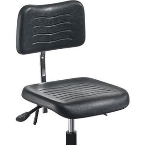 Produktbild für Arbeitsstuhl meychair W5-TR-PU, schwarz