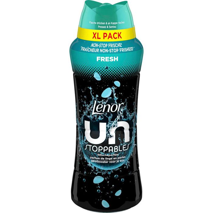 Lenor Wäscheparfüm Unstoppables, Fresh, Wäscheperlen, Non-Stop-Frische, XL-Pack, 495g – Böttcher AG