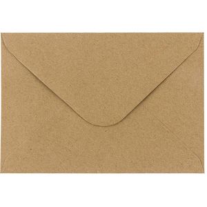 Briefumschläge Ideen-mit-Herz braun, B6