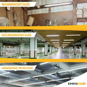 Produktbild für Feuchtraumleuchte Enovalite ELED200130, LED mit 18 Watt