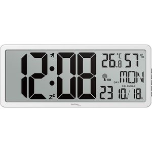 Produktbild für Wanduhr Technoline WS 8135, Kunststoff, digital, Funkuhr