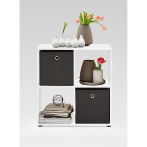 Produktbild für Bücherregal FMD-Möbel Mega 400, 248-400, weiß