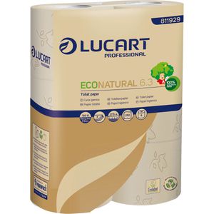 Produktbild für Toilettenpapier Lucart EcoNatural 6.3